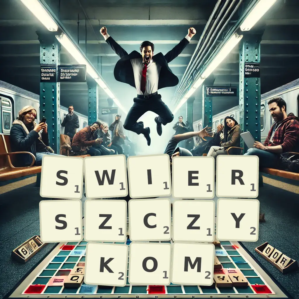 Słowa z liter ŚWIERSZCZYKOM