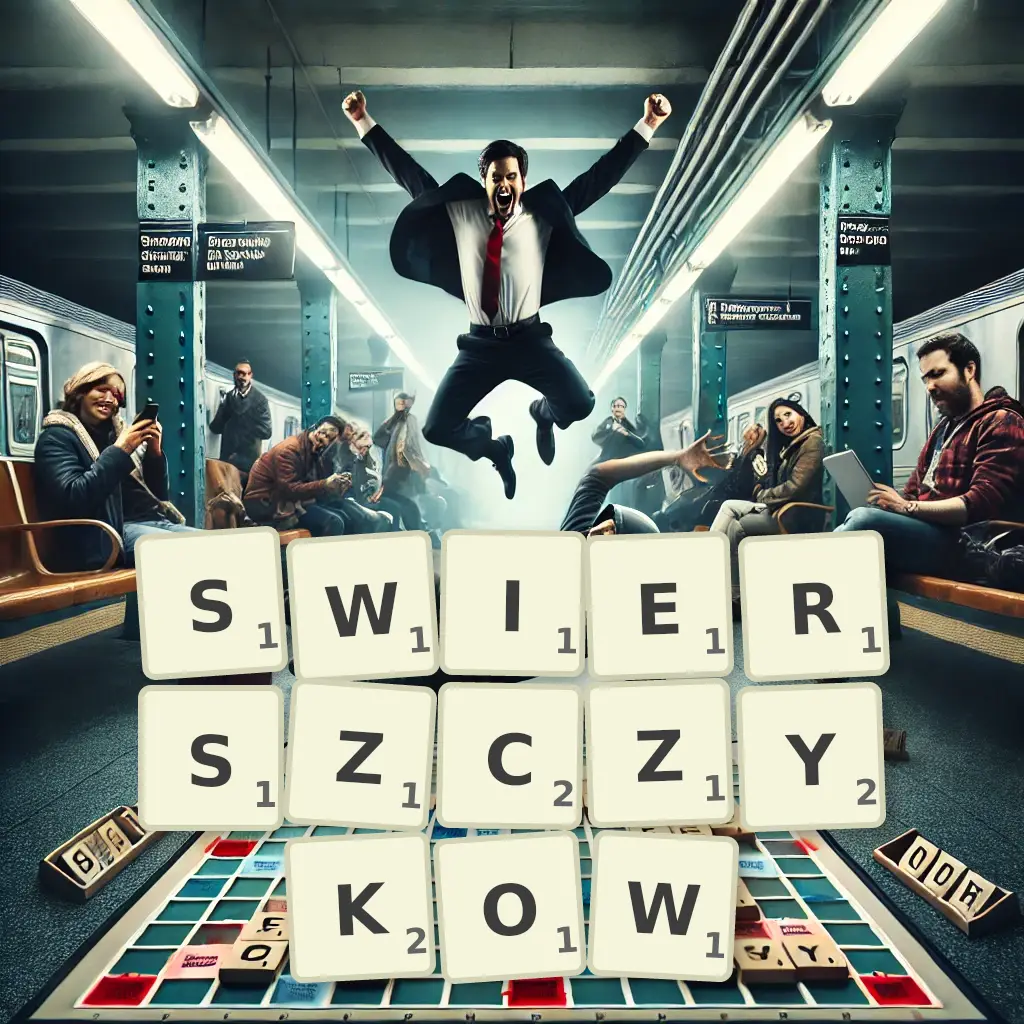 Słowa z liter ŚWIERSZCZYKÓW