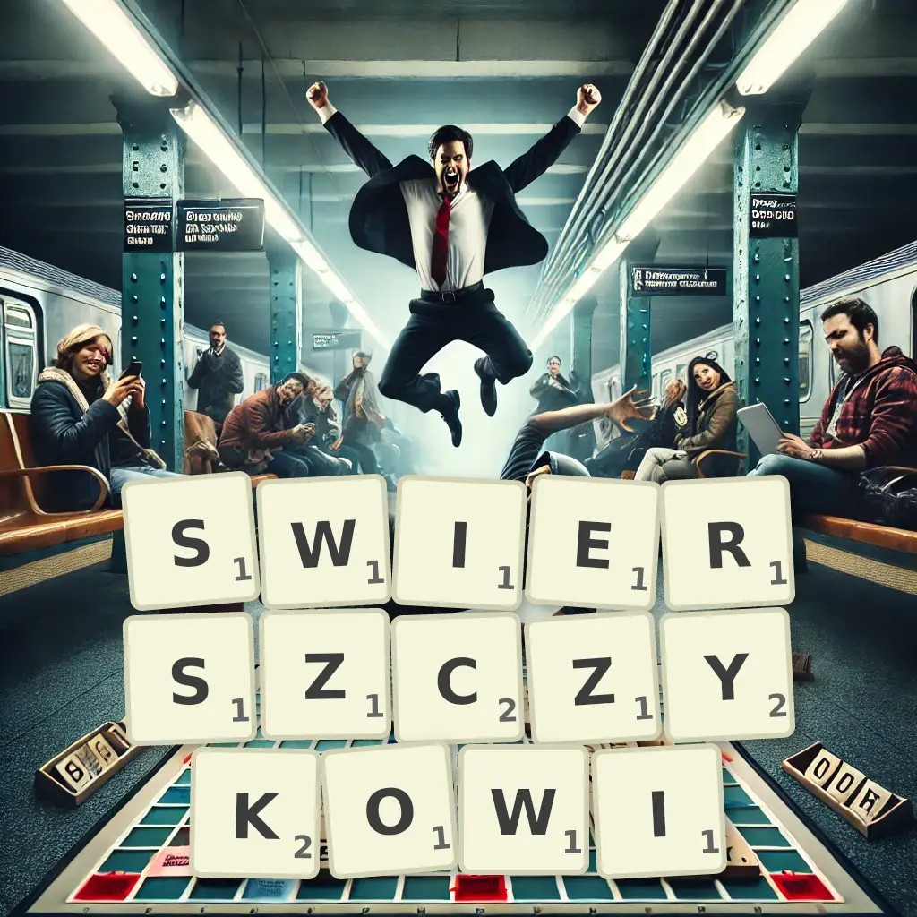 Słowa z liter ŚWIERSZCZYKOWI