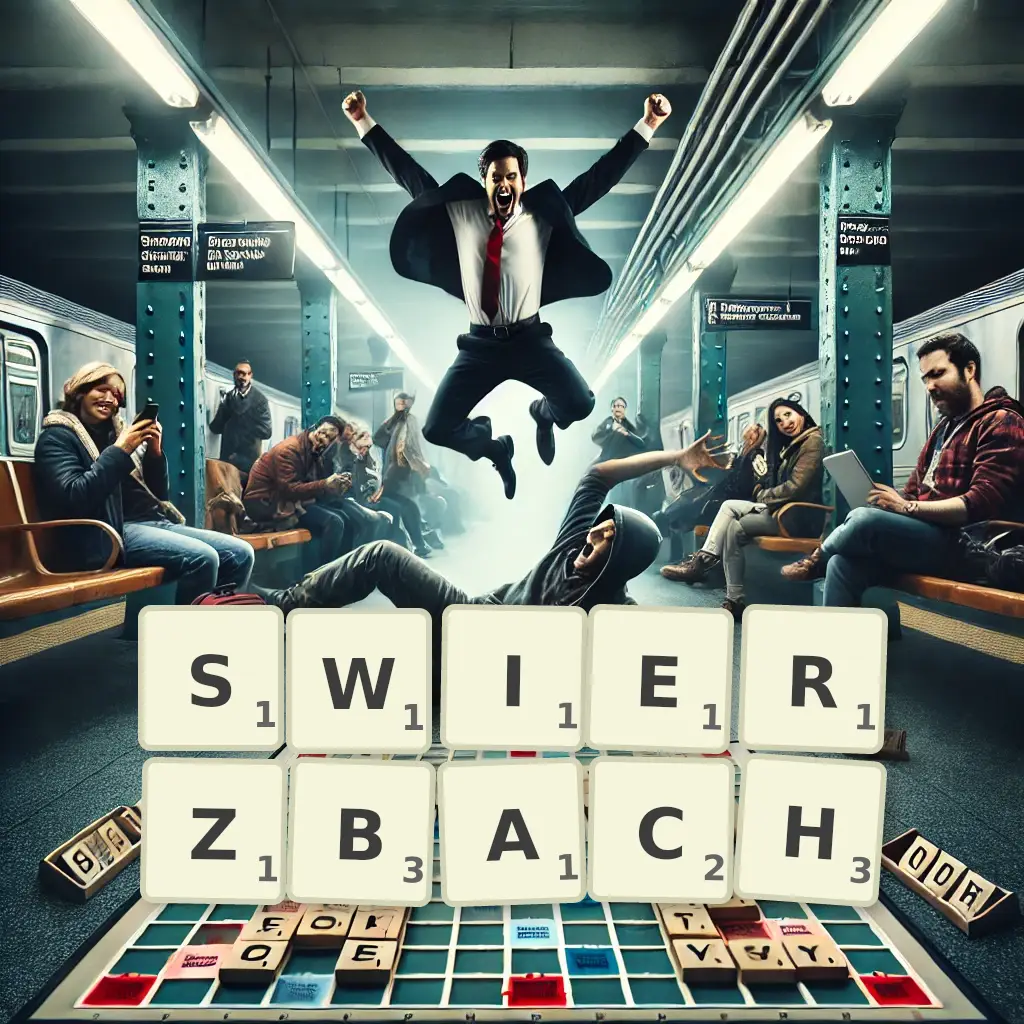 Słowa z liter ŚWIERZBACH