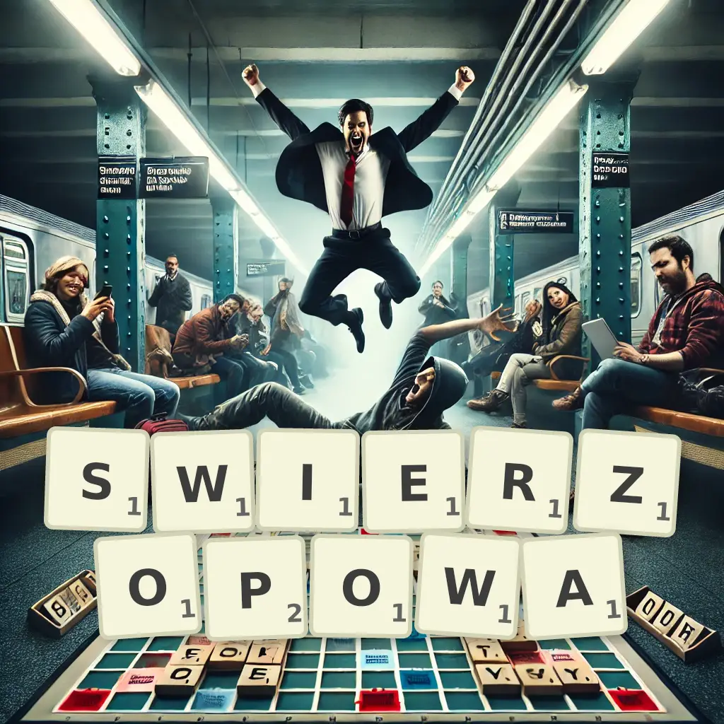 Słowa z liter ŚWIERZOPOWĄ