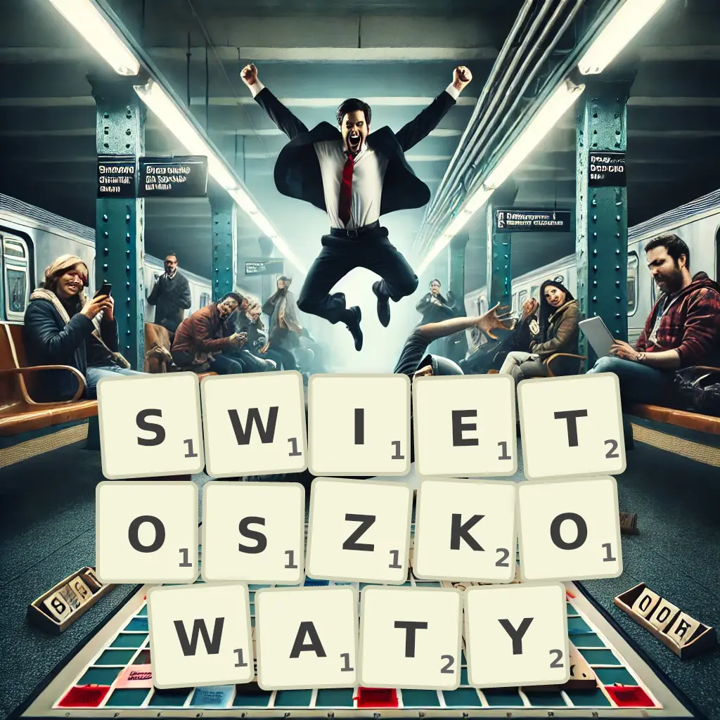 Słowa z liter ŚWIĘTOSZKOWATY