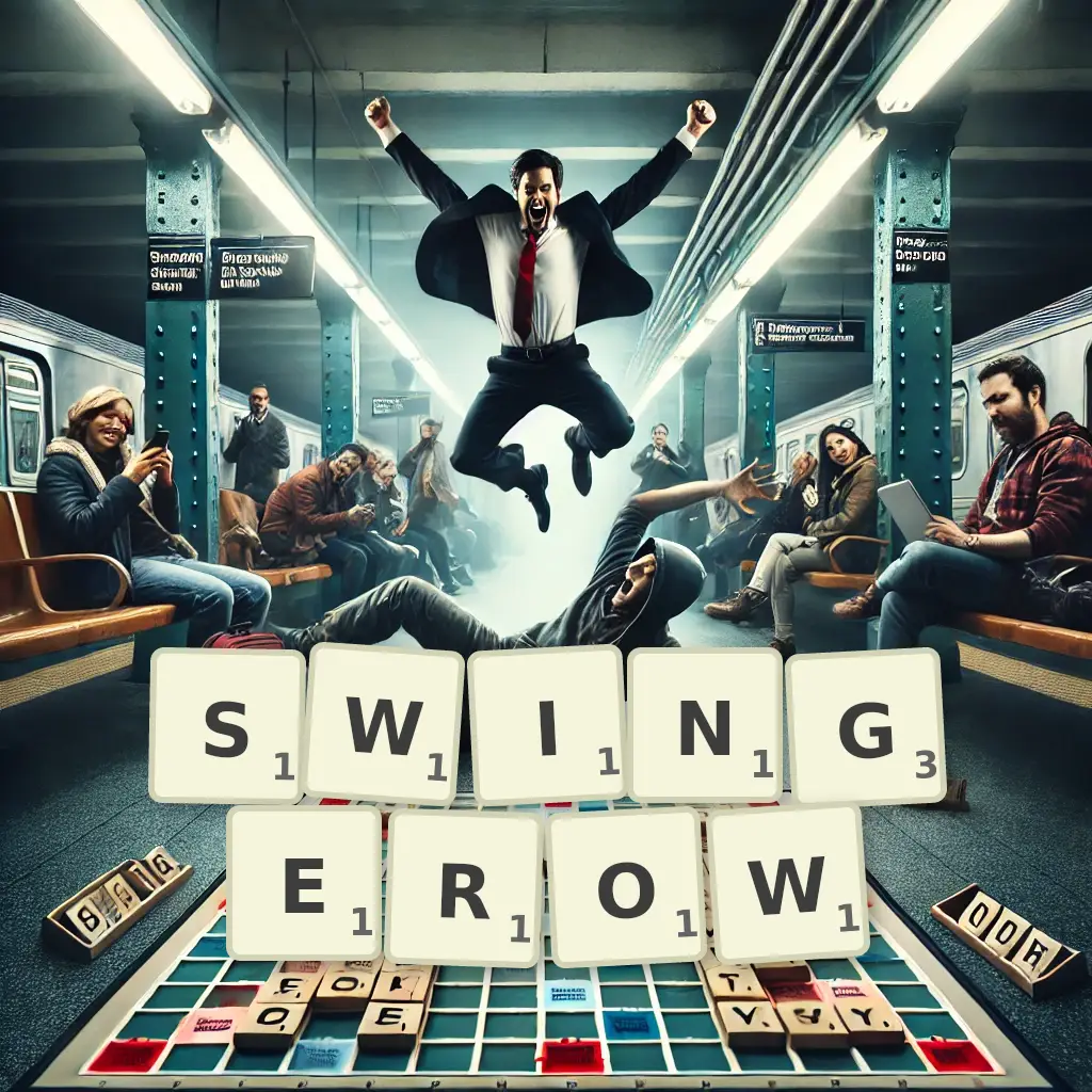 Słowa z liter SWINGERÓW