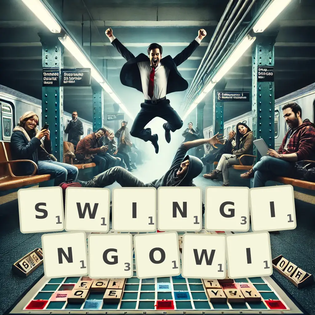 Lista słów z liter SWINGINGOWI Słowa z liter SWINGINGOWI