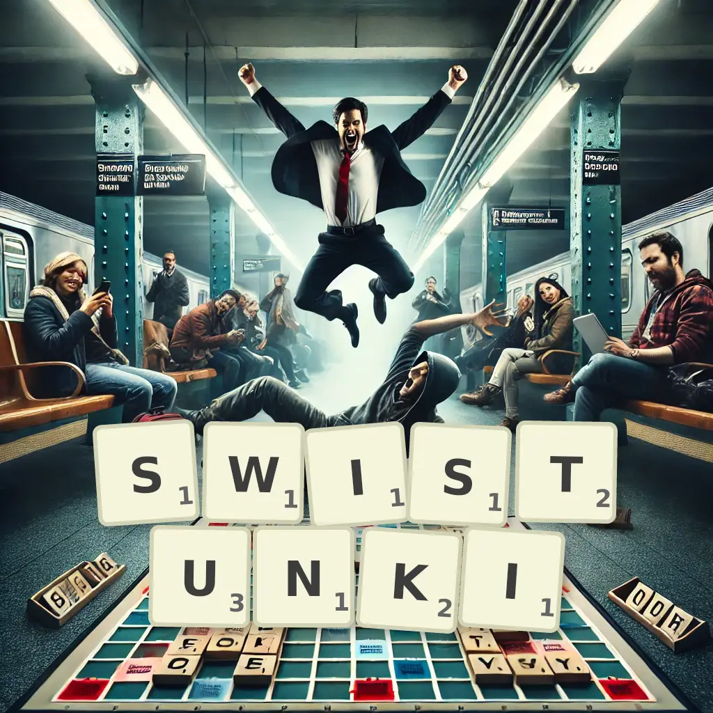 Słowa z liter ŚWISTUNKI