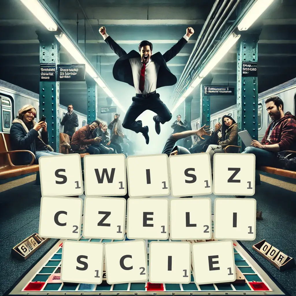 Słowa z liter ŚWISZCZELIŚCIE