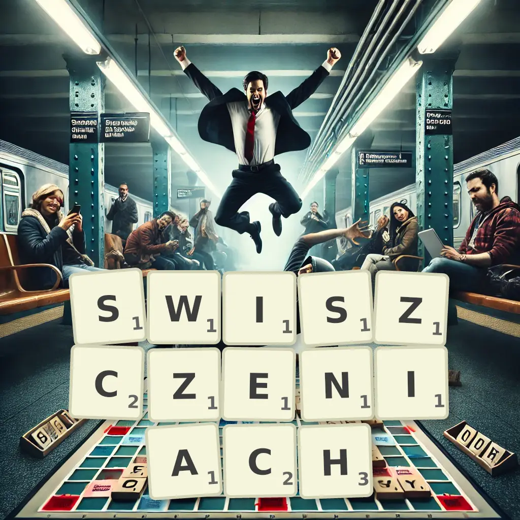 Słowa z liter ŚWISZCZENIACH
