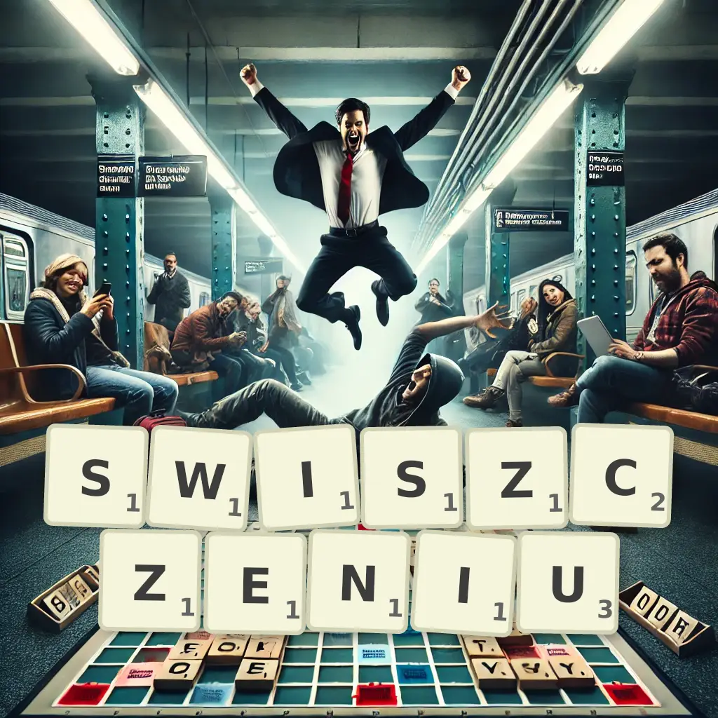 Słowa z liter ŚWISZCZENIU