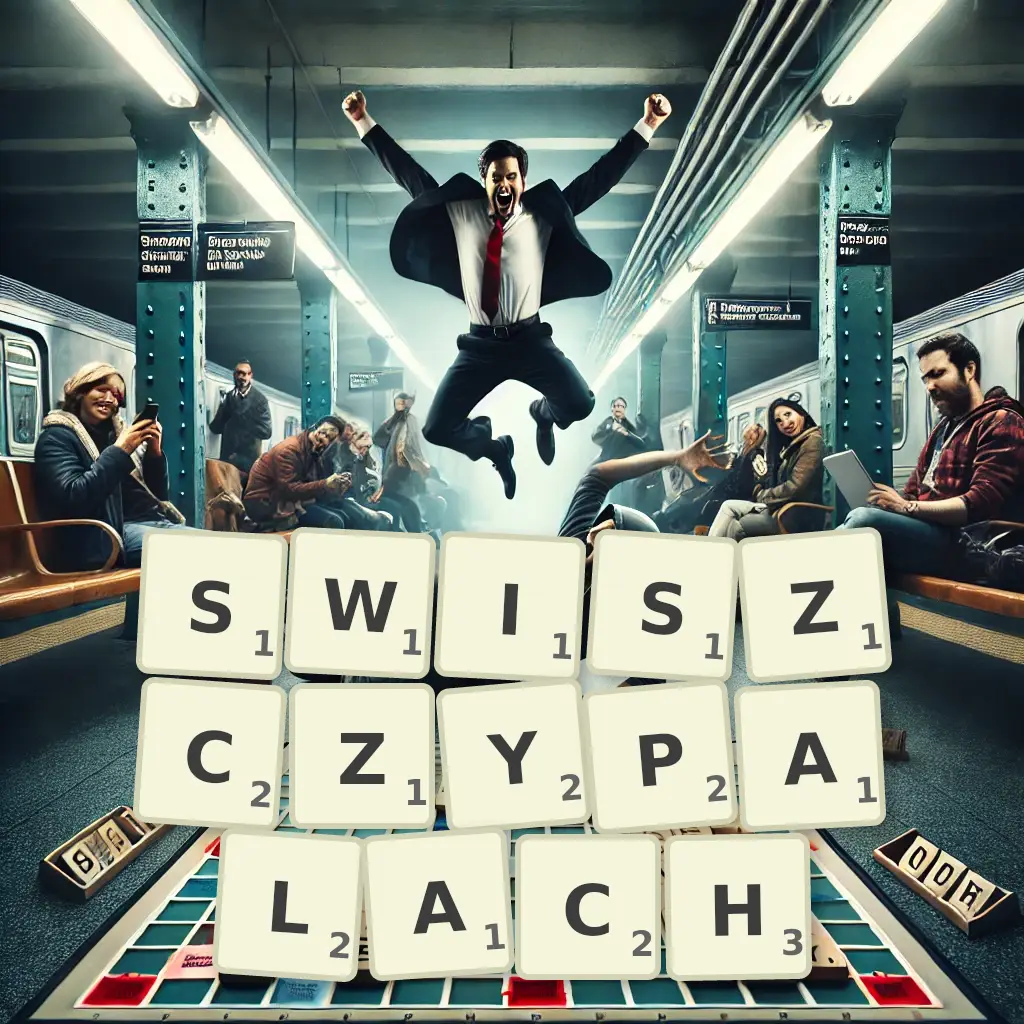 Słowa z liter ŚWISZCZYPAŁACH