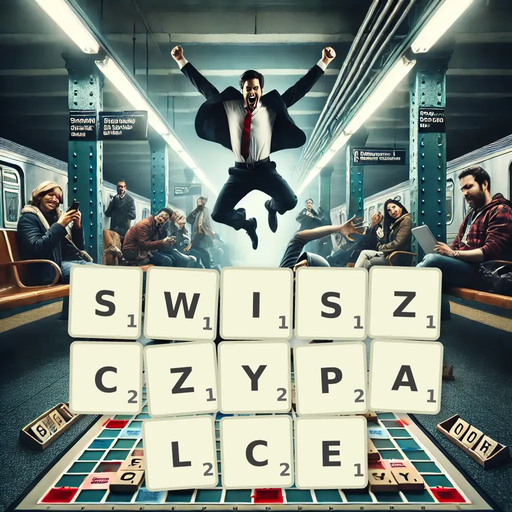 Słowa z liter ŚWISZCZYPAŁCE