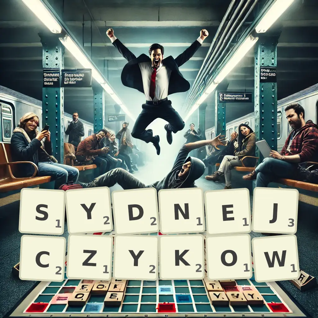 Słowa z liter SYDNEJCZYKÓW