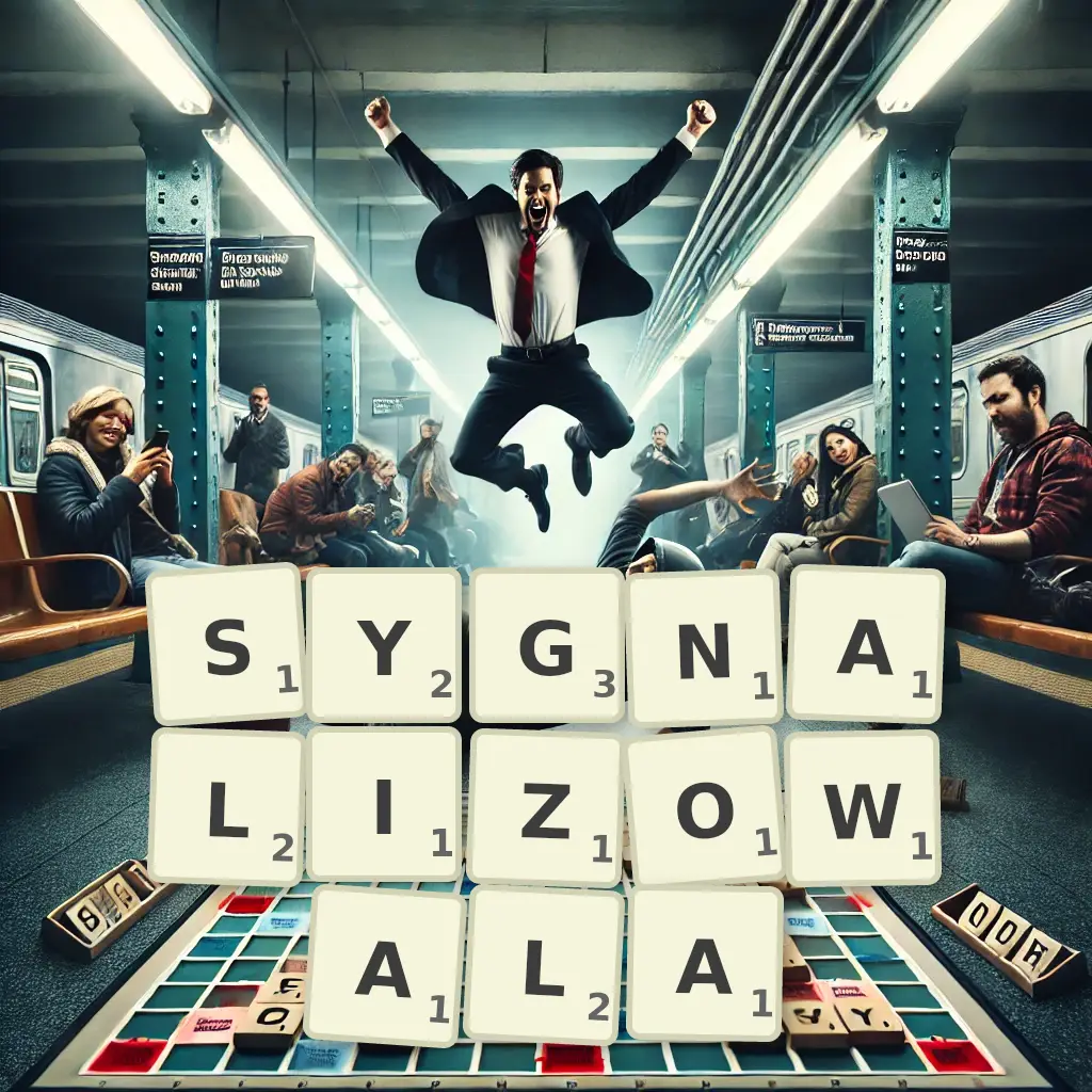 Słowa z liter SYGNALIZOWAŁA