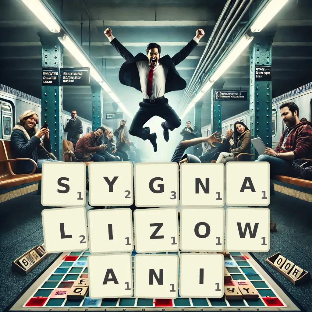 Słowa z liter SYGNALIZOWANI