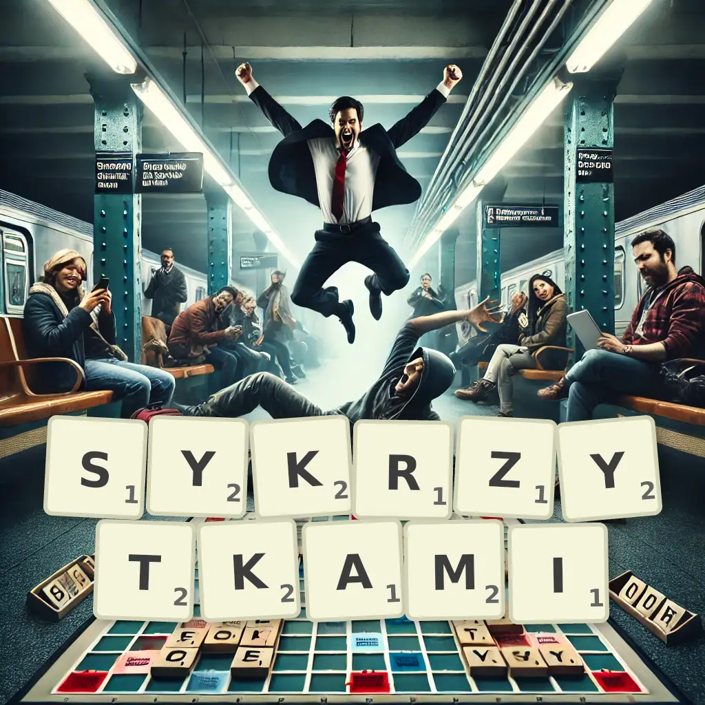 Słowa z liter SYKRZYTKAMI