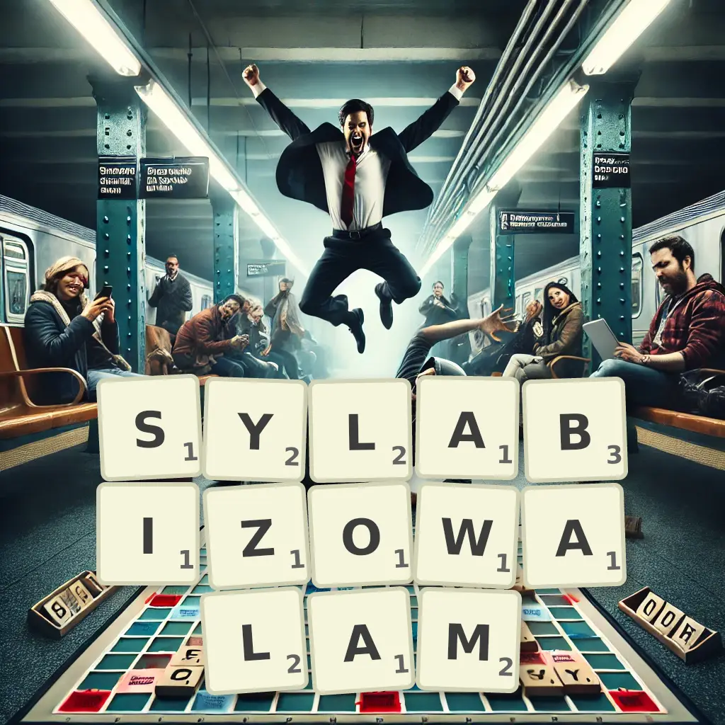 Słowa z liter SYLABIZOWAŁAM