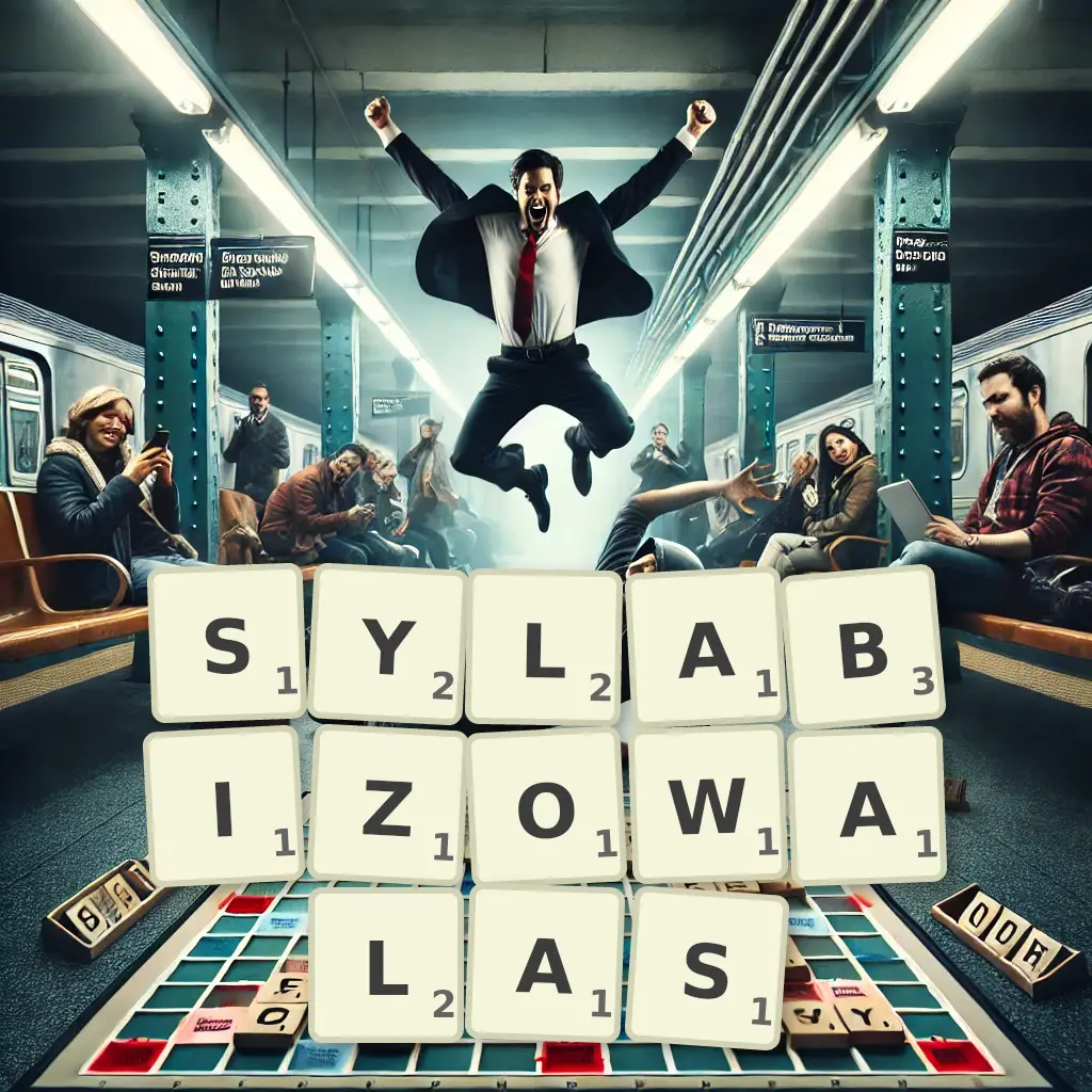 Słowa z liter SYLABIZOWAŁAŚ