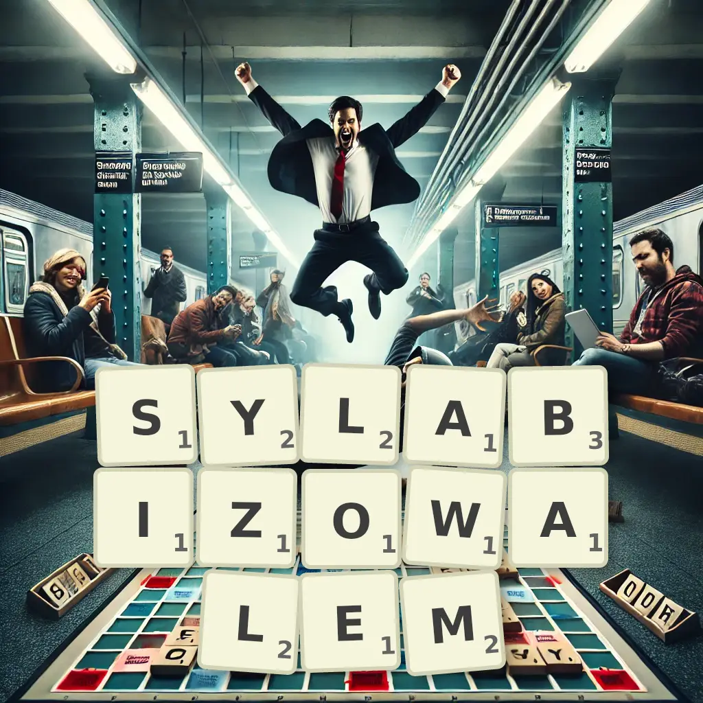 Słowa z liter SYLABIZOWAŁEM