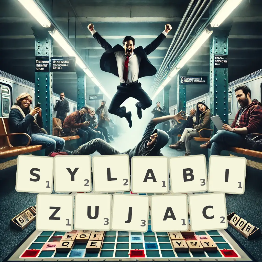 Słowa z liter SYLABIZUJĄC