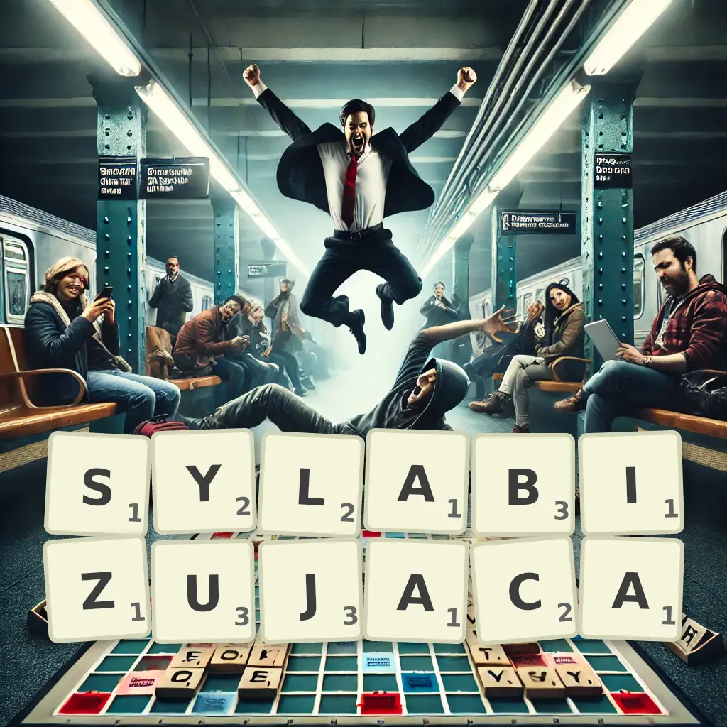 Słowa z liter SYLABIZUJĄCĄ