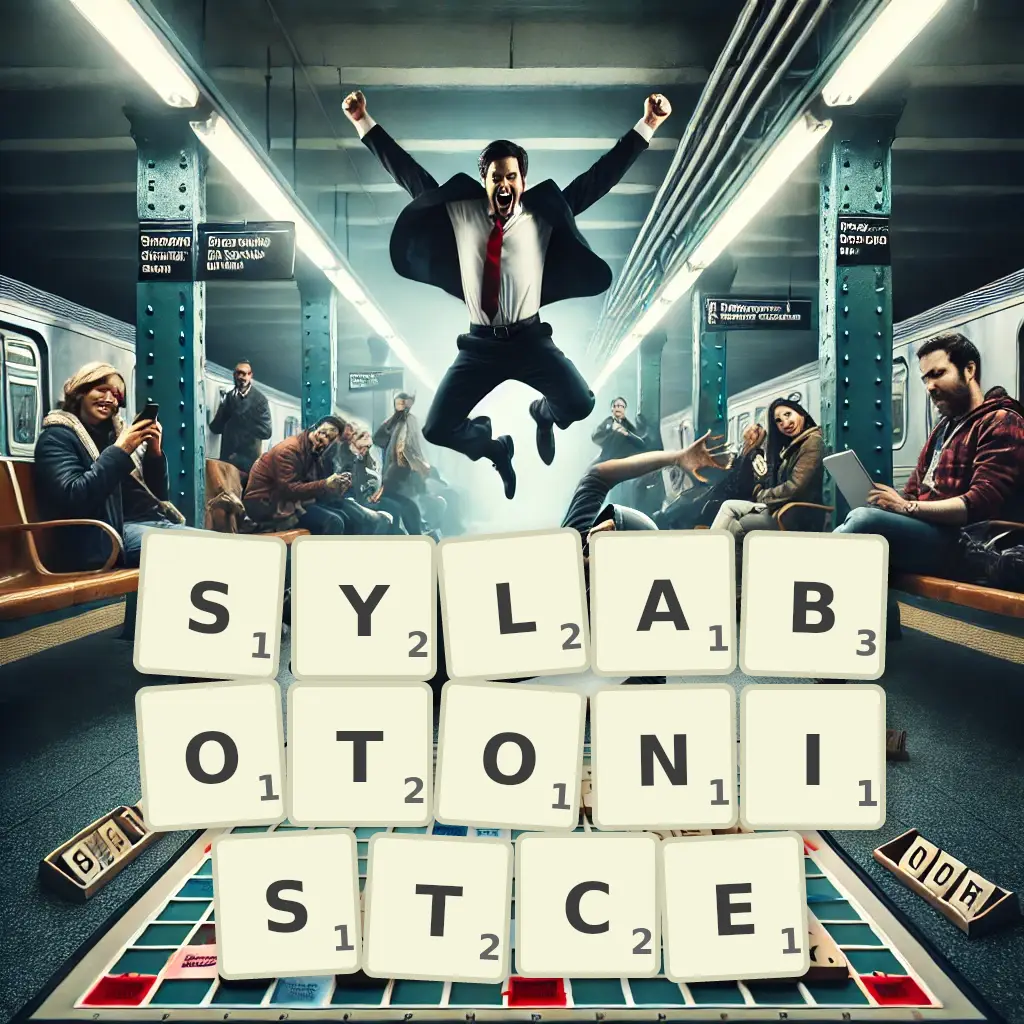 Słowa z liter SYLABOTONISTCE