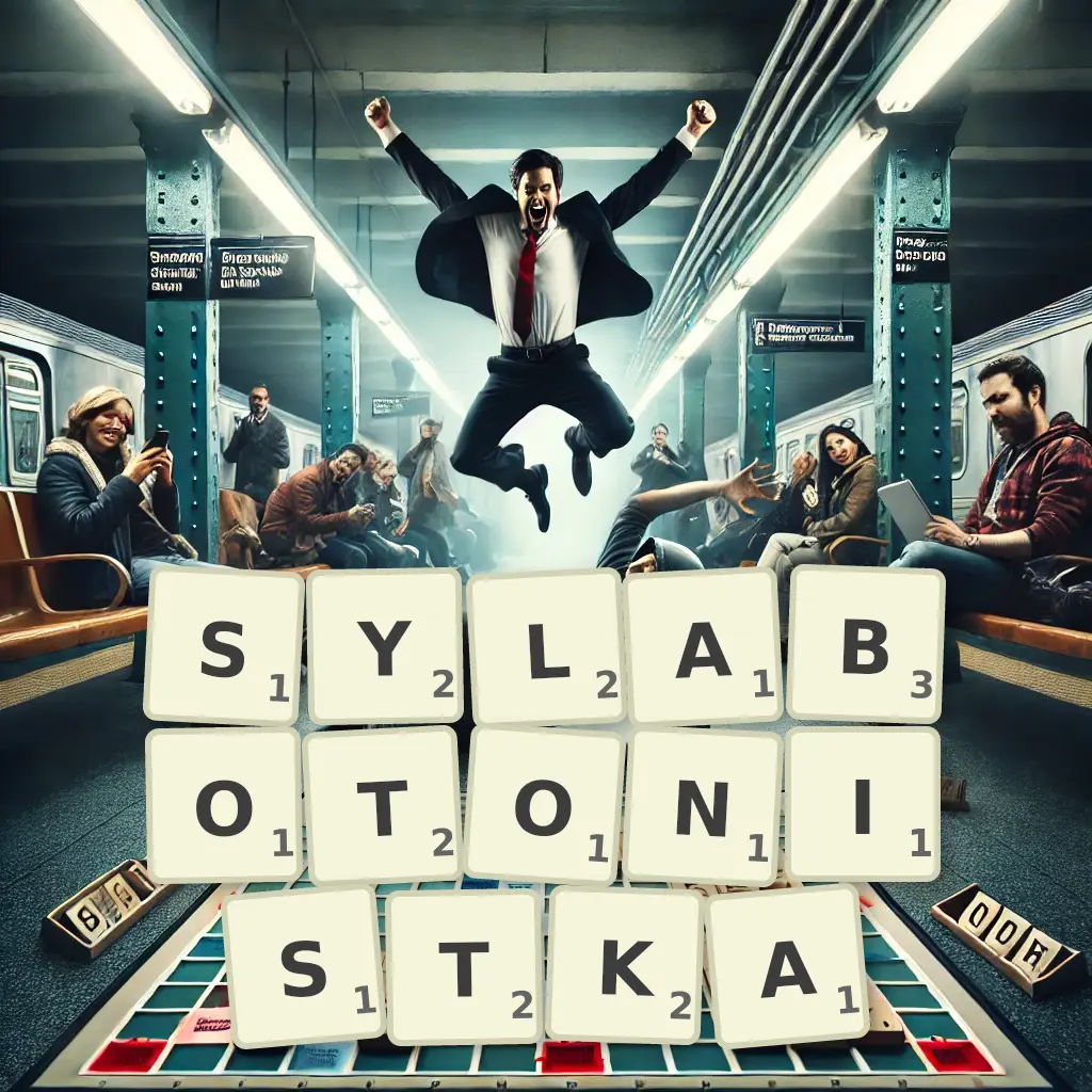 Słowa z liter SYLABOTONISTKĄ