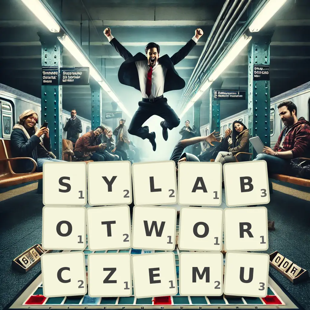Słowa z liter SYLABOTWÓRCZEMU