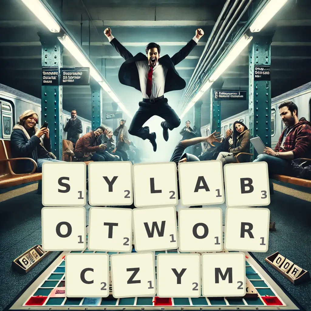 Słowa z liter SYLABOTWÓRCZYM