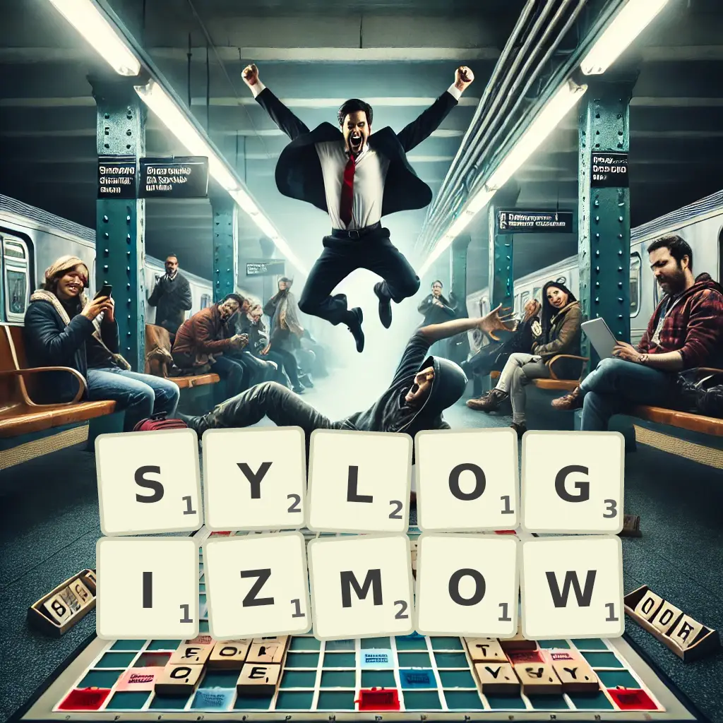 Słowa z liter SYLOGIZMÓW