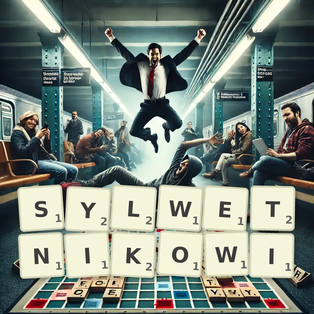 Słowa z liter SYLWETNIKOWI
