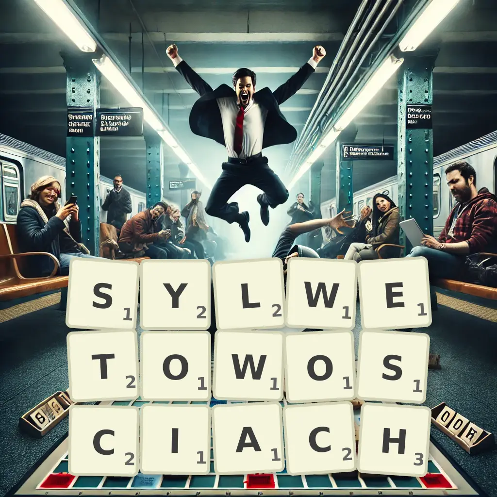 Słowa z liter SYLWETOWOŚCIACH