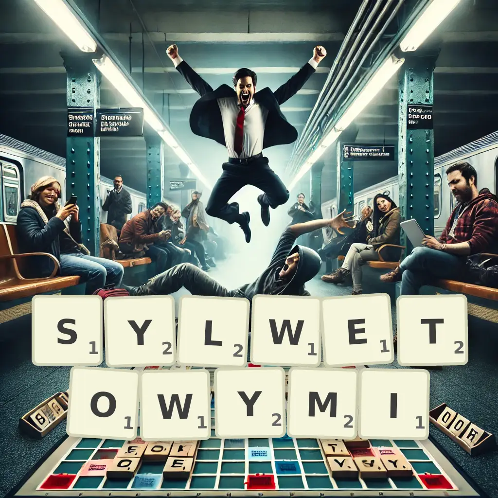 Słowa z liter SYLWETOWYMI