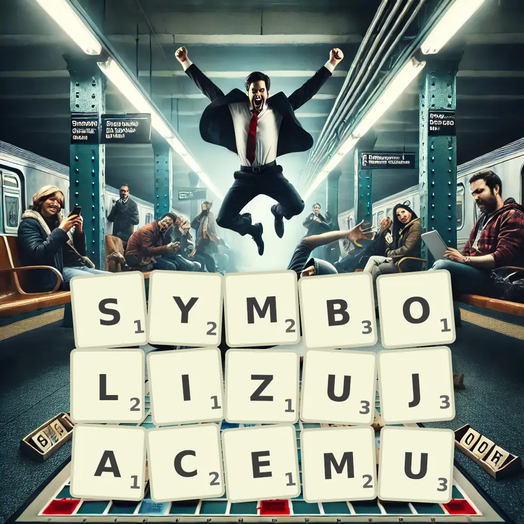 Słowa z liter SYMBOLIZUJĄCEMU