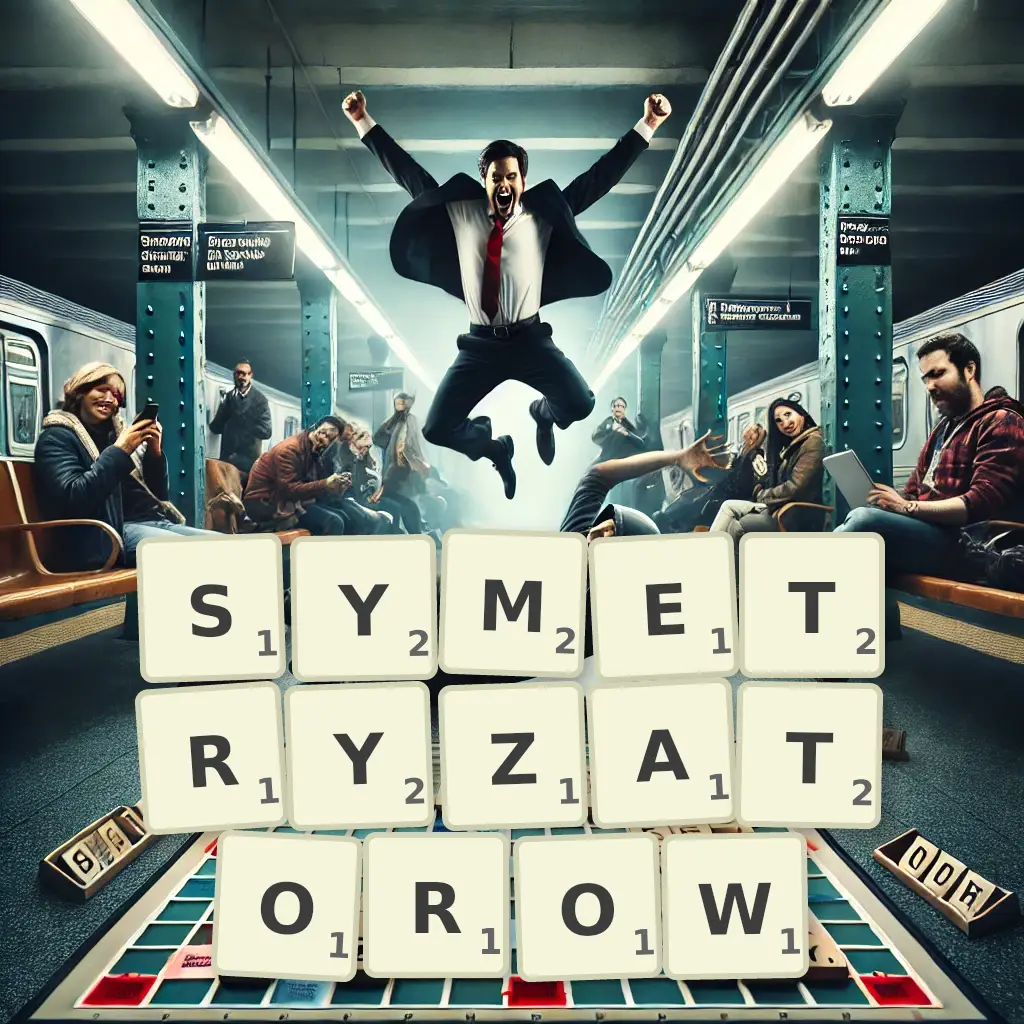Słowa z liter SYMETRYZATORÓW