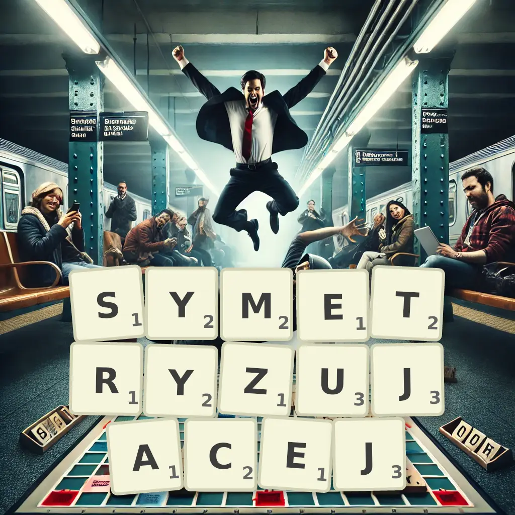 Słowa z liter SYMETRYZUJĄCEJ