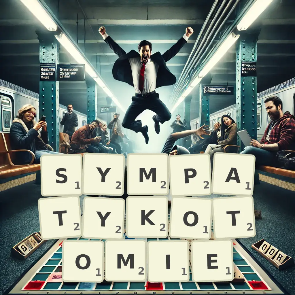 Słowa z liter SYMPATYKOTOMIĘ