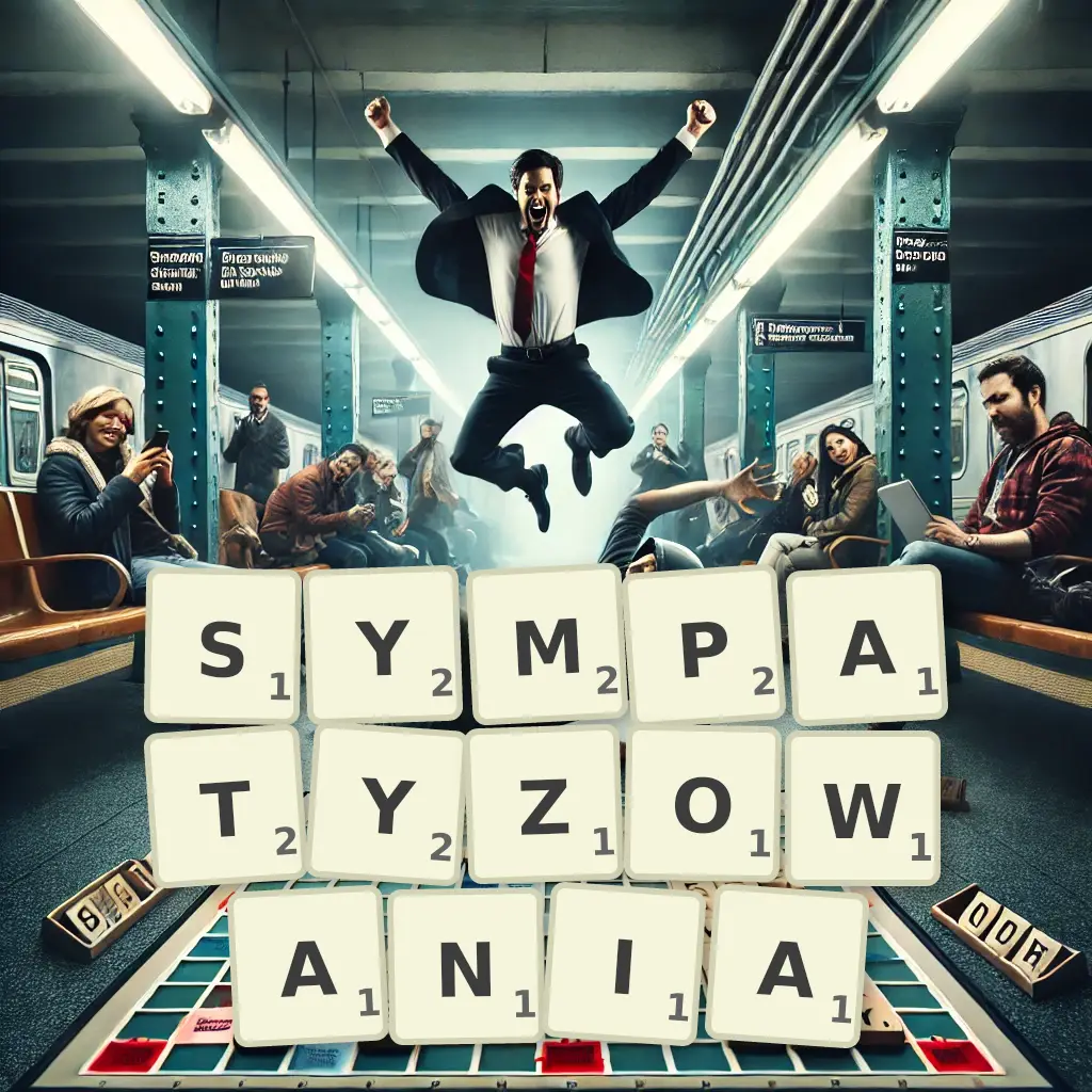 Słowa z liter SYMPATYZOWANIA