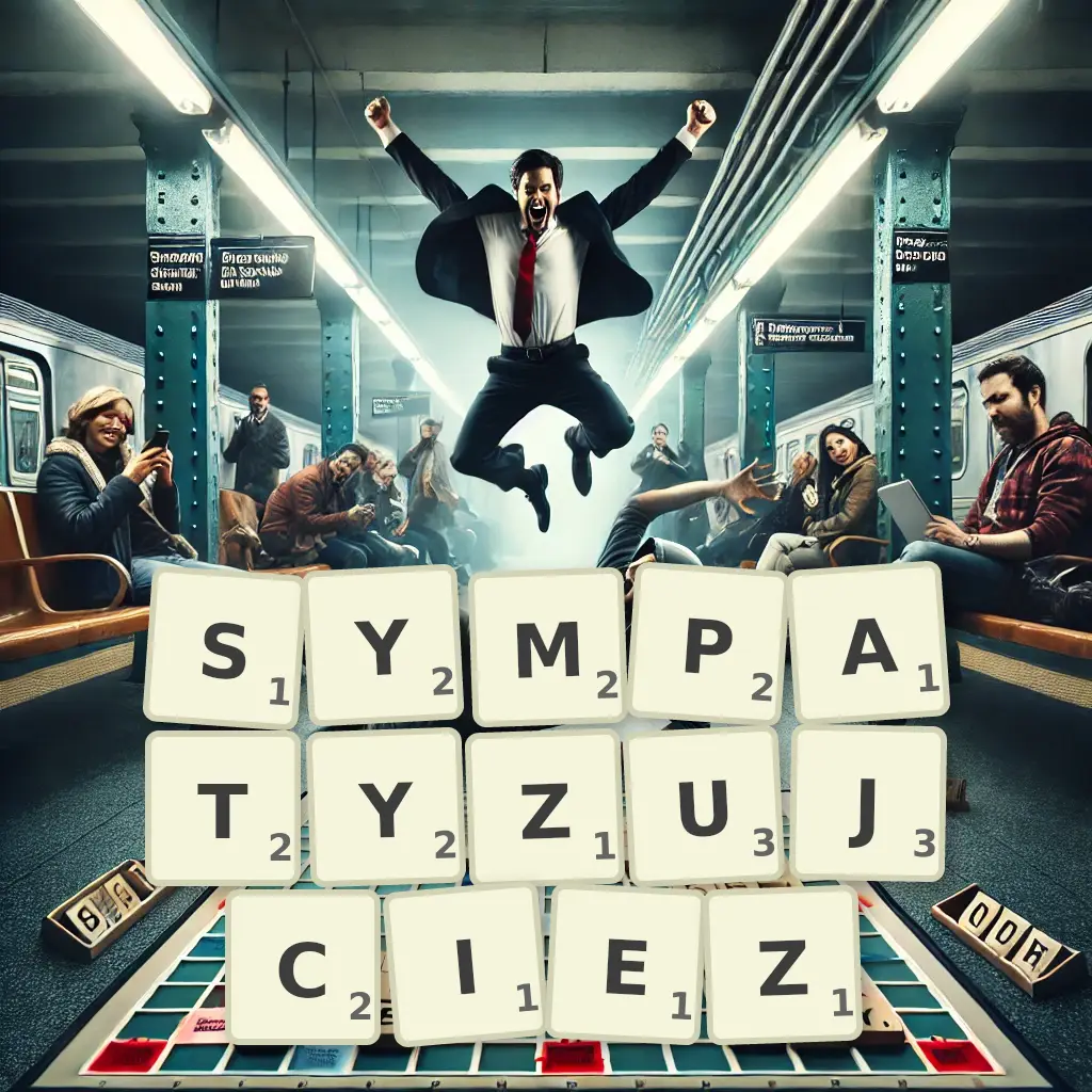 Słowa z liter SYMPATYZUJCIEŻ