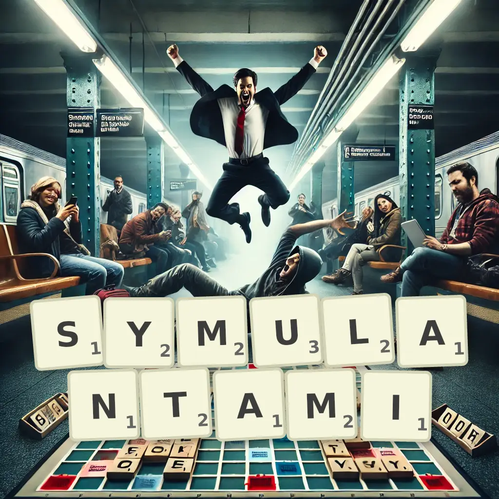 Słowa z liter SYMULANTAMI