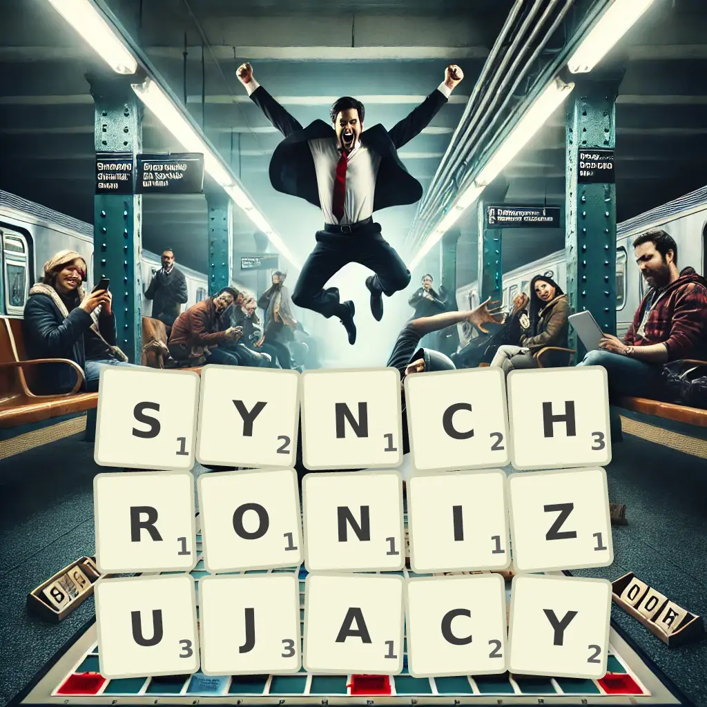 Lista słów z liter SYNCHRONIZUJĄCY Słowa z liter SYNCHRONIZUJĄCY