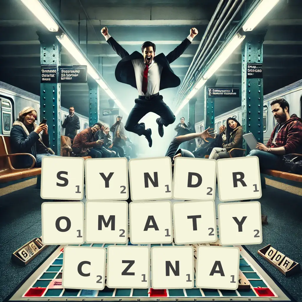 Słowa z liter SYNDROMATYCZNĄ