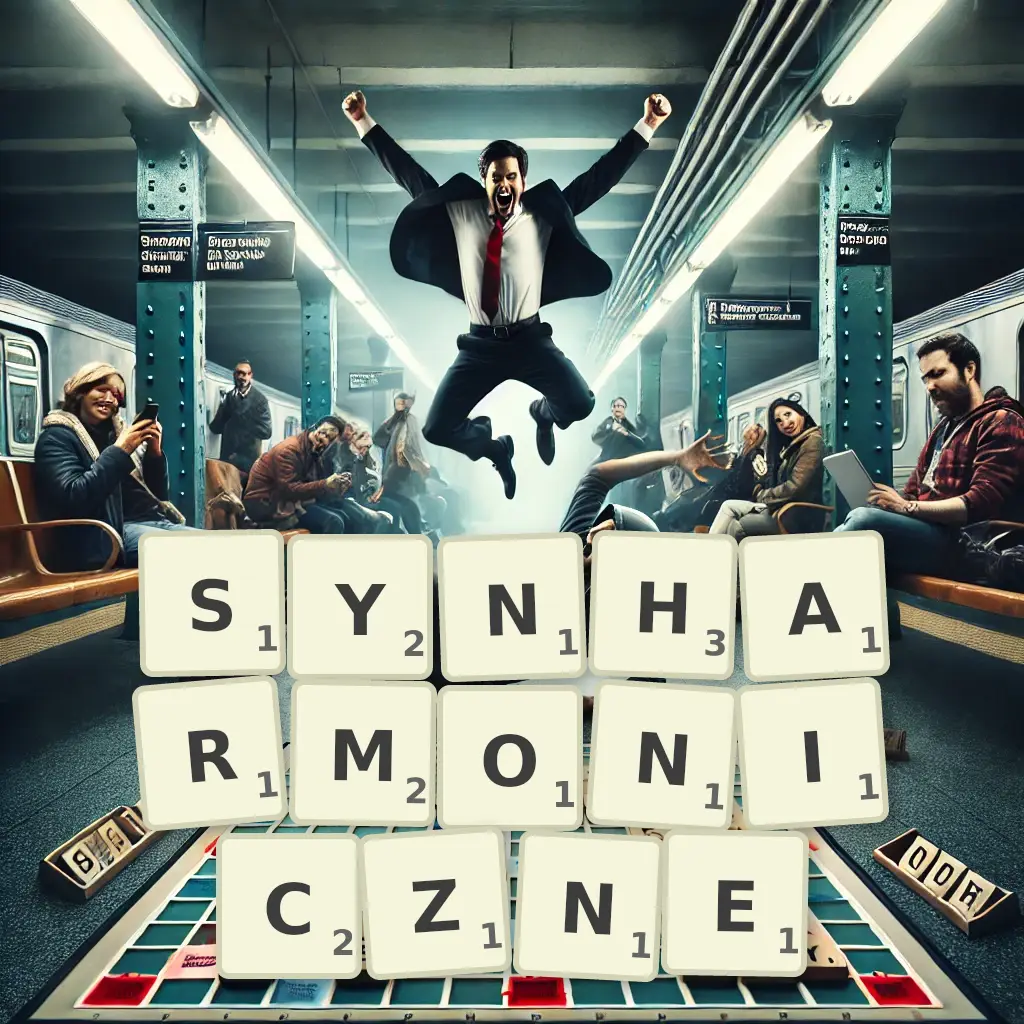 Słowa z liter SYNHARMONICZNE