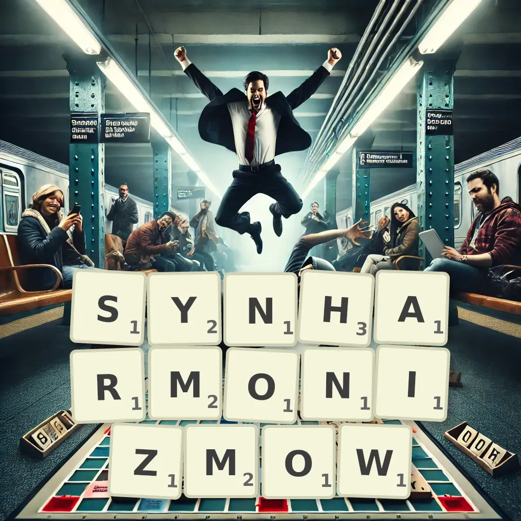 Słowa z liter SYNHARMONIZMÓW