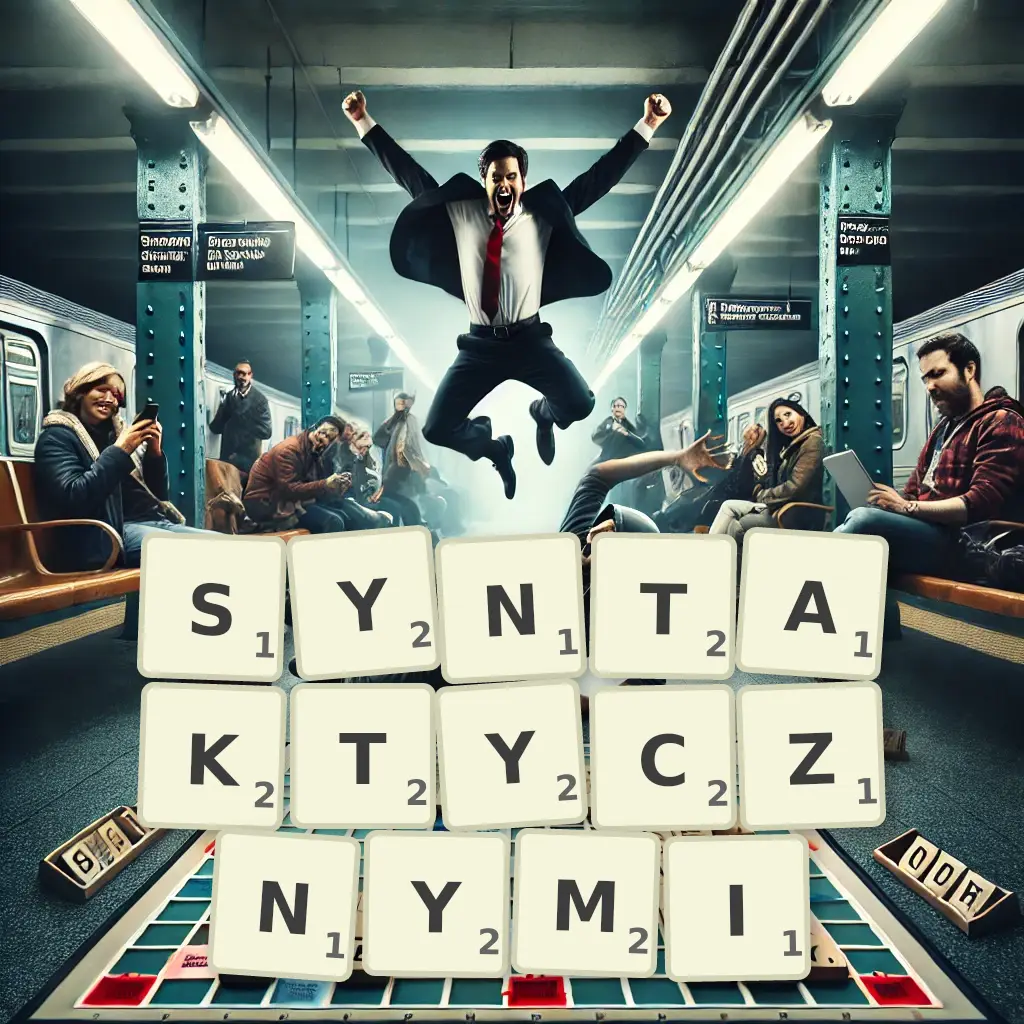 Słowa z liter SYNTAKTYCZNYMI