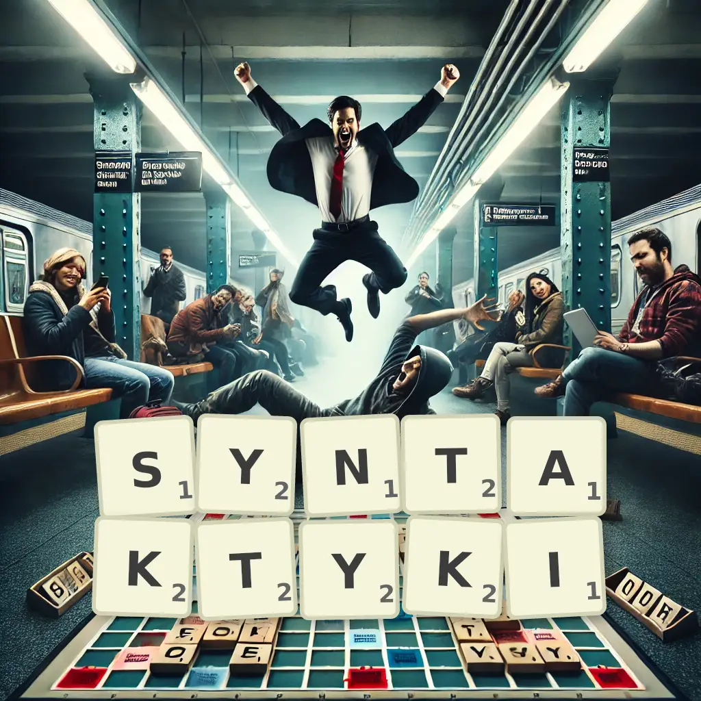 Słowa z liter SYNTAKTYKI