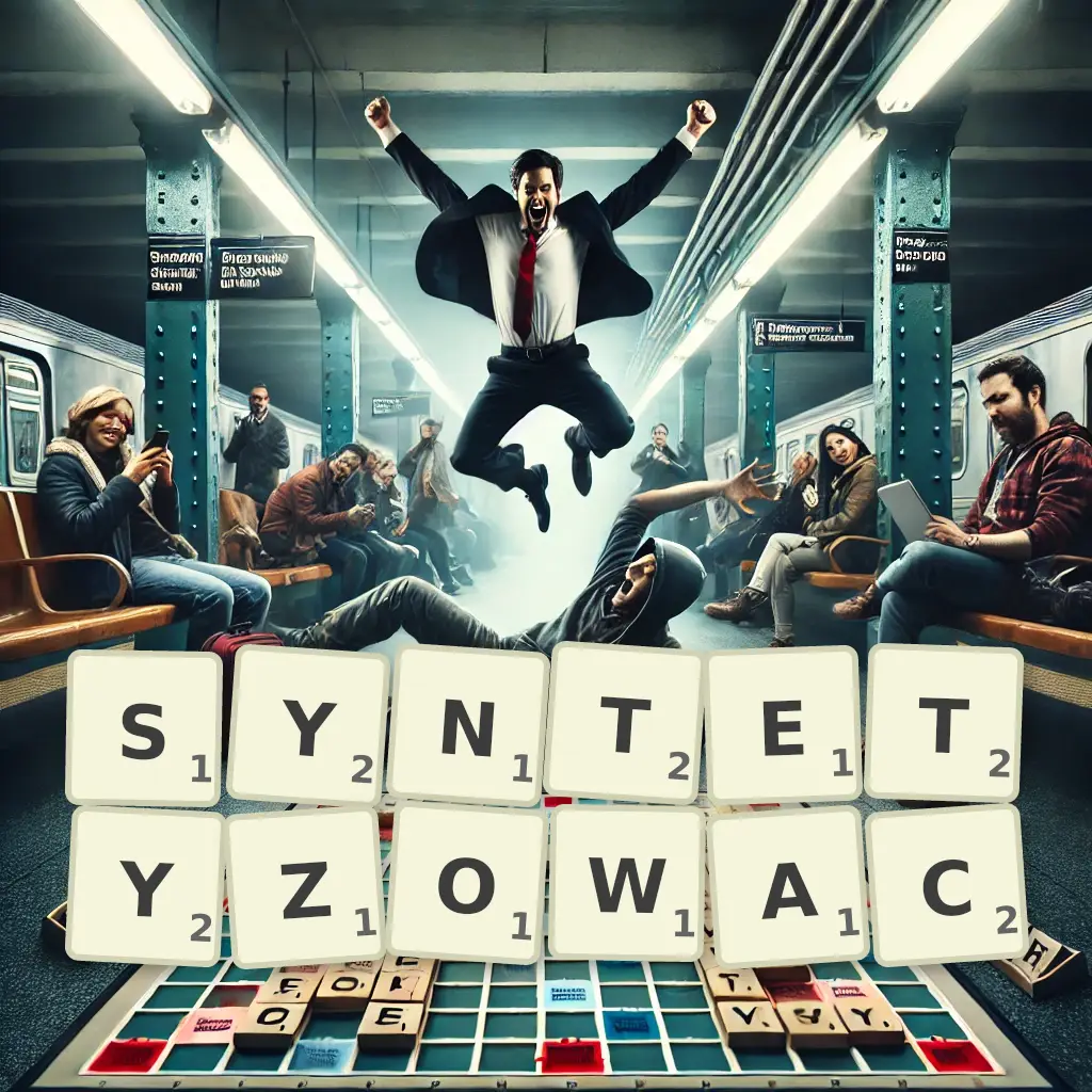 Słowa z liter SYNTETYZOWAĆ