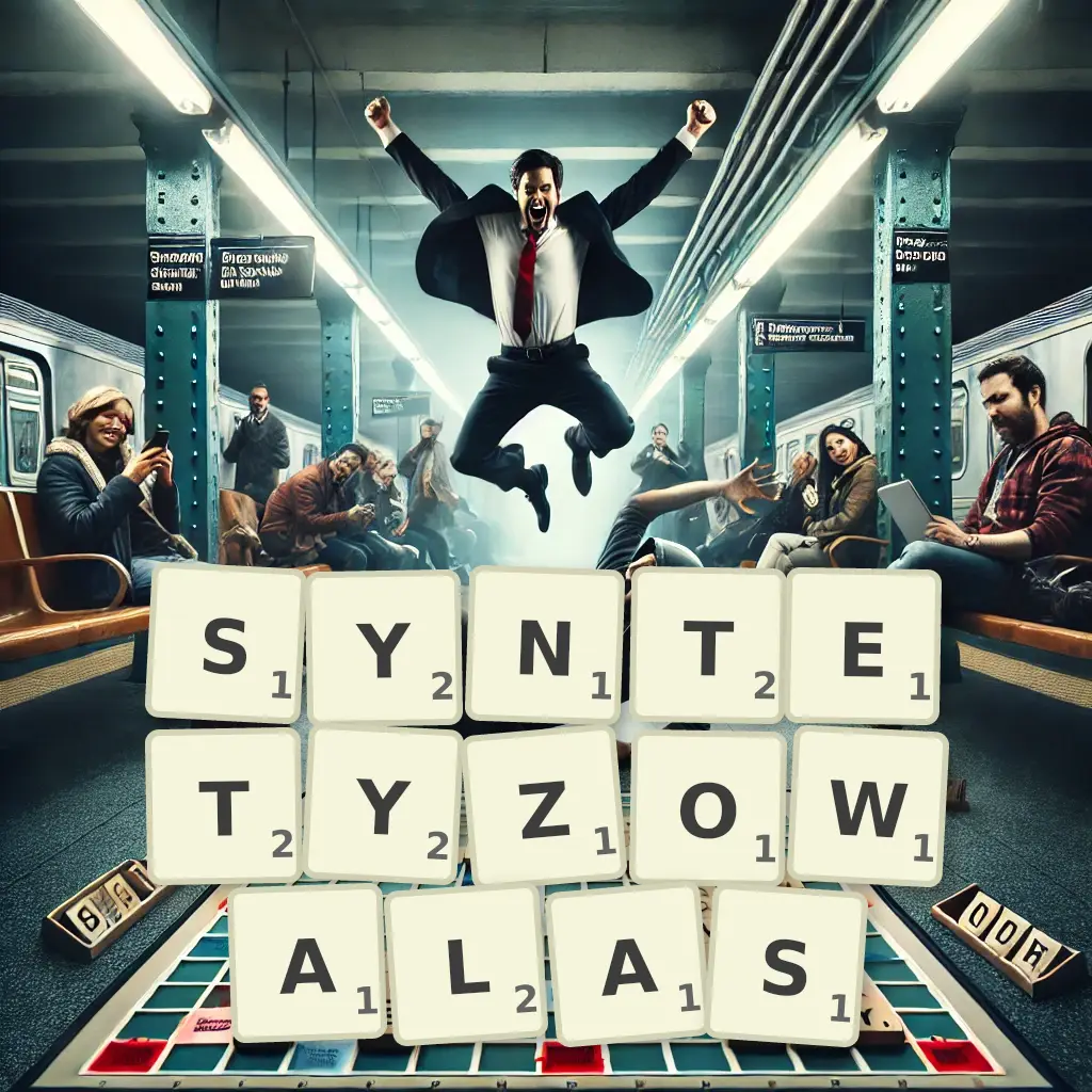Lista słów z liter SYNTETYZOWAŁAŚ Słowa z liter SYNTETYZOWAŁAŚ