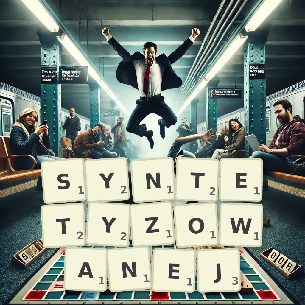 Słowa z liter SYNTETYZOWANEJ