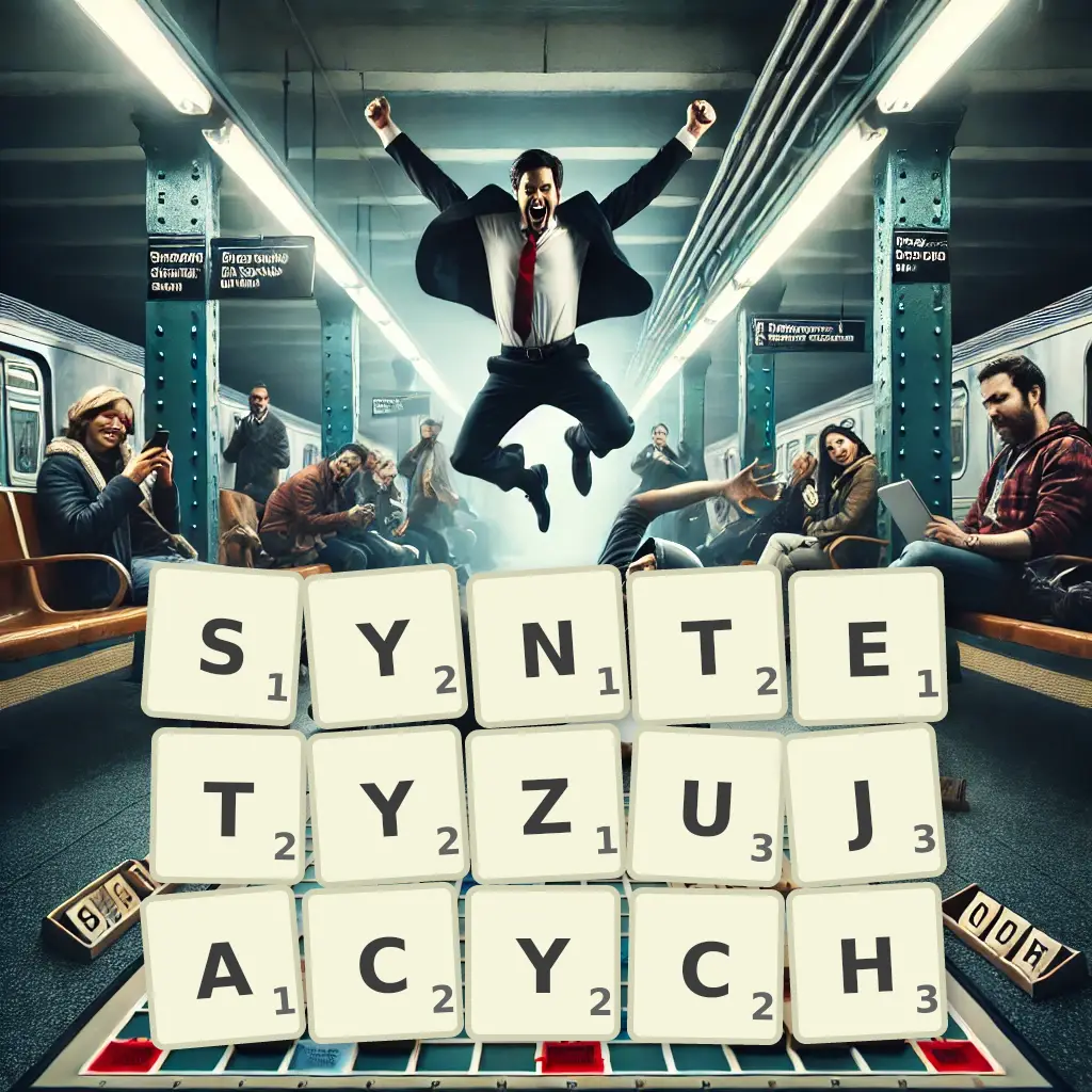 Słowa z liter SYNTETYZUJĄCYCH