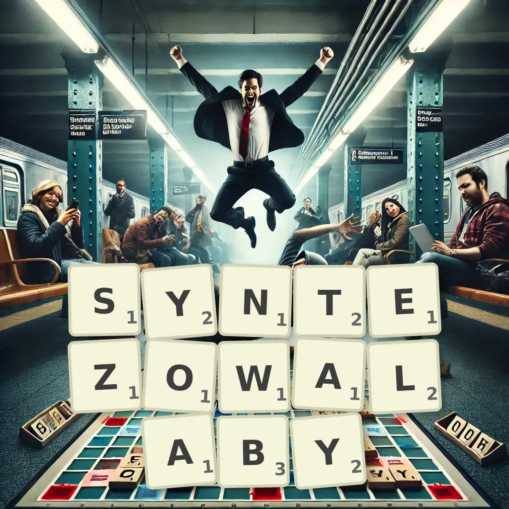 Słowa z liter SYNTEZOWAŁABY