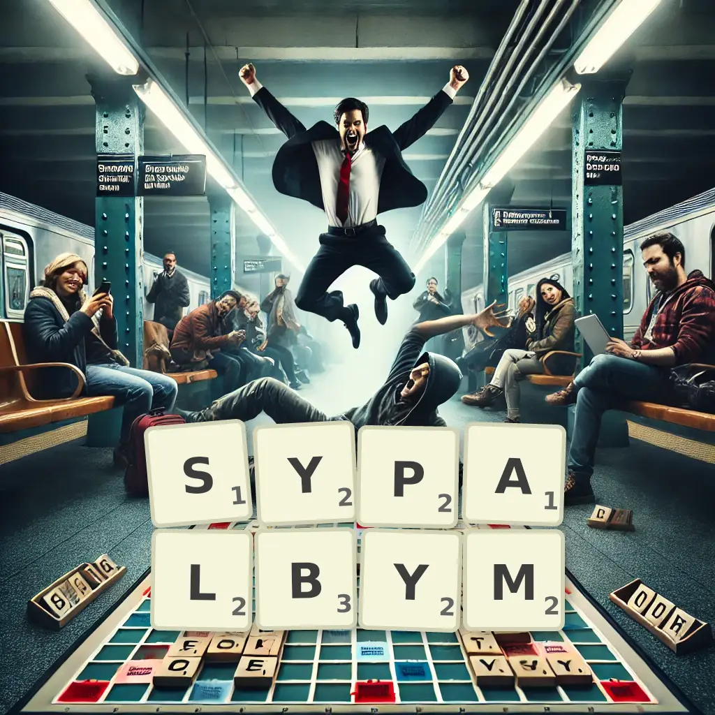 Słowa z liter SYPAŁBYM